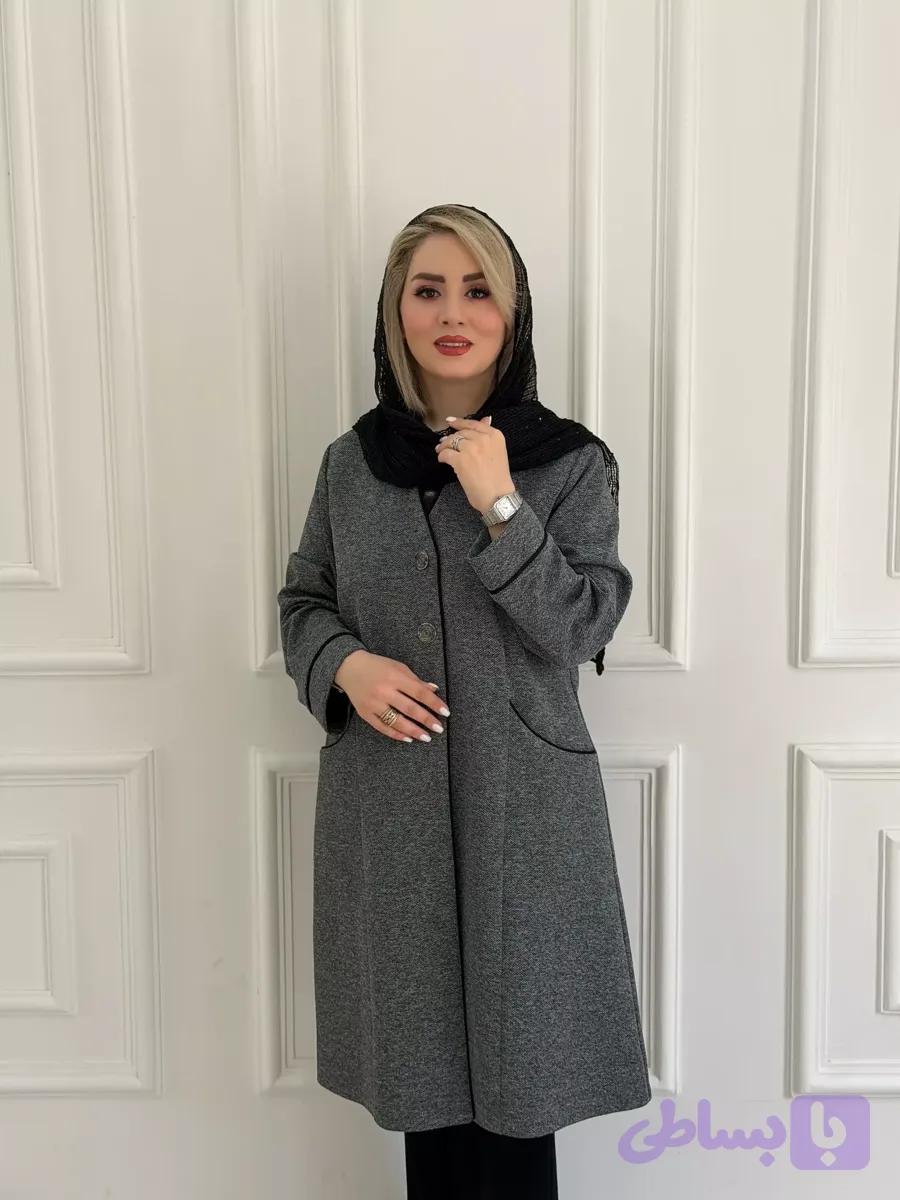 پالتو سایزبزرگ ملانژ — تصویر 1