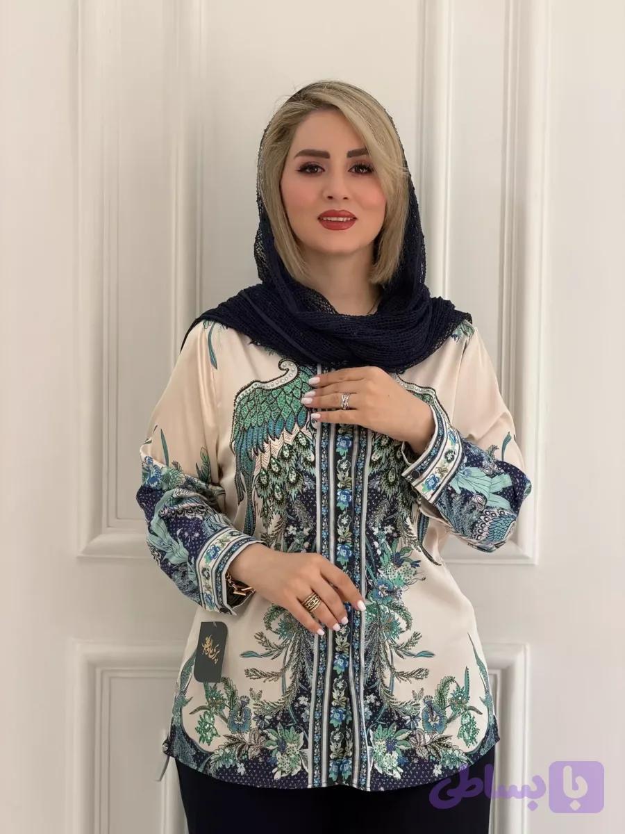 شومیز مجلسی طاووس — تصویر 1
