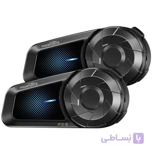 اینترکام و هدست بلوتوثی کلاه کاسکت فود اسپرت مدل Fodsports FX-S (پک ۲ عددی) با بلوتوث نسخه ۵.۴ — تصویر 1