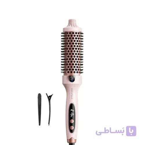 برس حرارتی و حالت‌دهنده مو Wavytalk مدل 196 (سایز 1.5 اینچی) برای کاهش وز مو — تصویر 1
