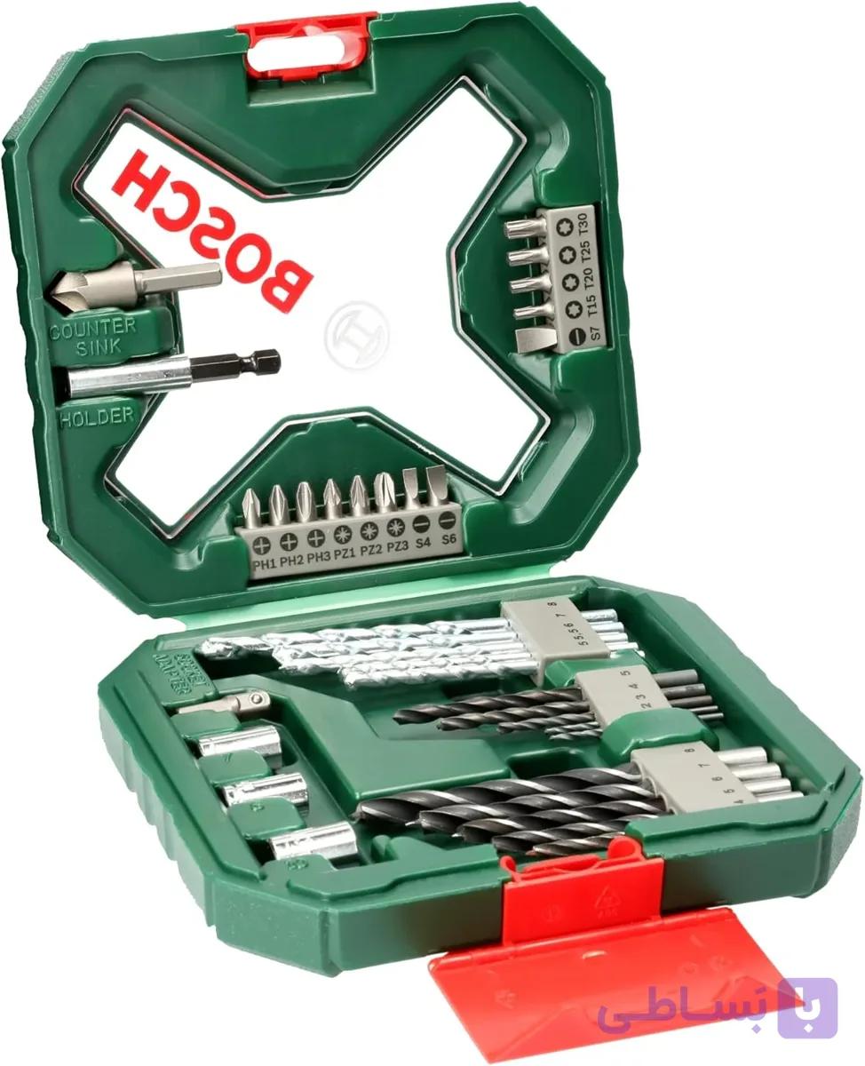 مجموعه ۳۴ عددی مته و سری پیچ‌گوشتی بوش (Bosch) سری X-Line Classic — تصویر 1