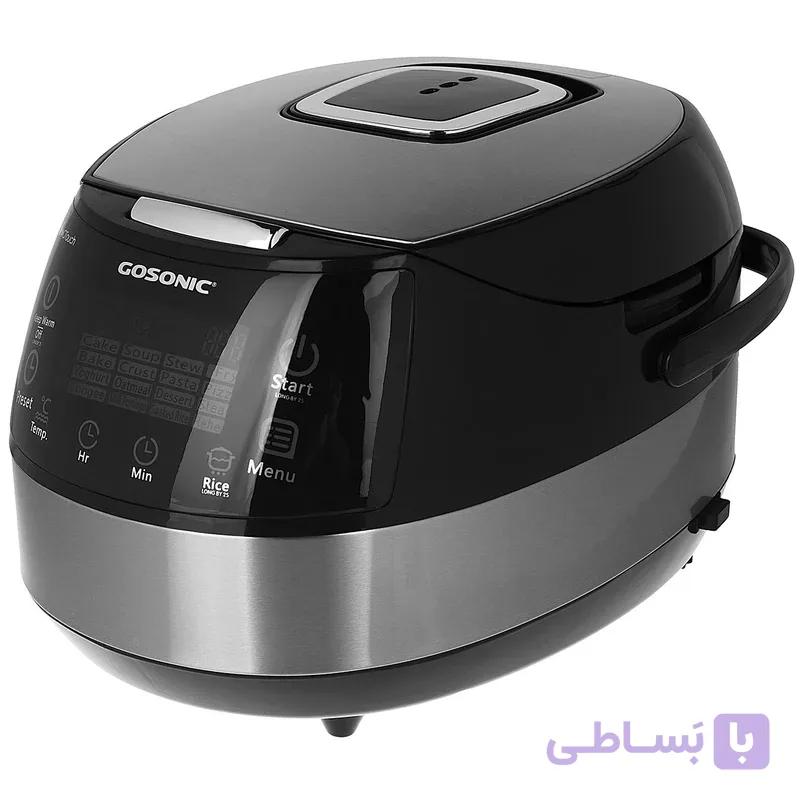 پلوپز چندکاره 8 نفره گوسونیک مدل GRC-688 ظرفیت 1.8 لیتر — تصویر 1
