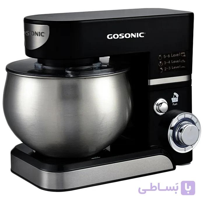 همزن برقی کاسه دار 5 لیتری گوسونیک مدل GSM-905 — تصویر 1