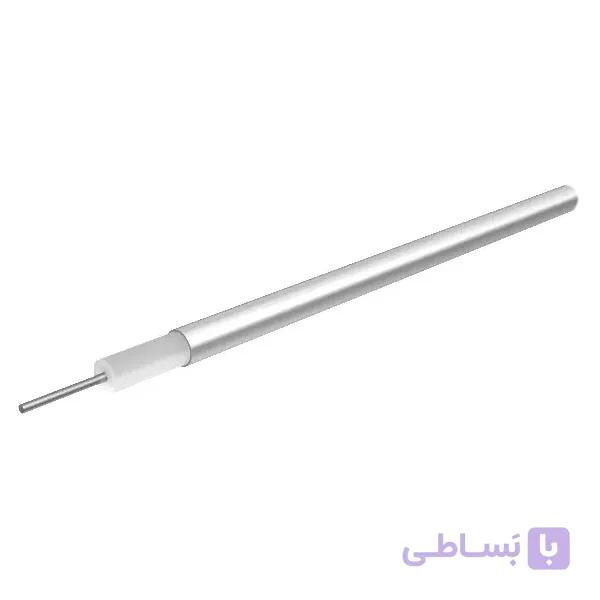 Semi-rigid coaxial cable RG405, 50Ω, PTFE, 2.2mm / اندازه کابل: 1 متر