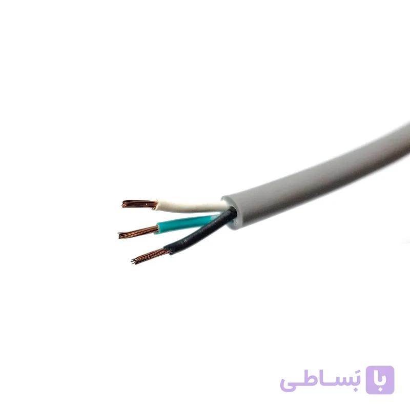 کابل های افشان سبک  سه رشته سطح مقطع 0.5 میلی متر / اندازه کابل: 21 متر