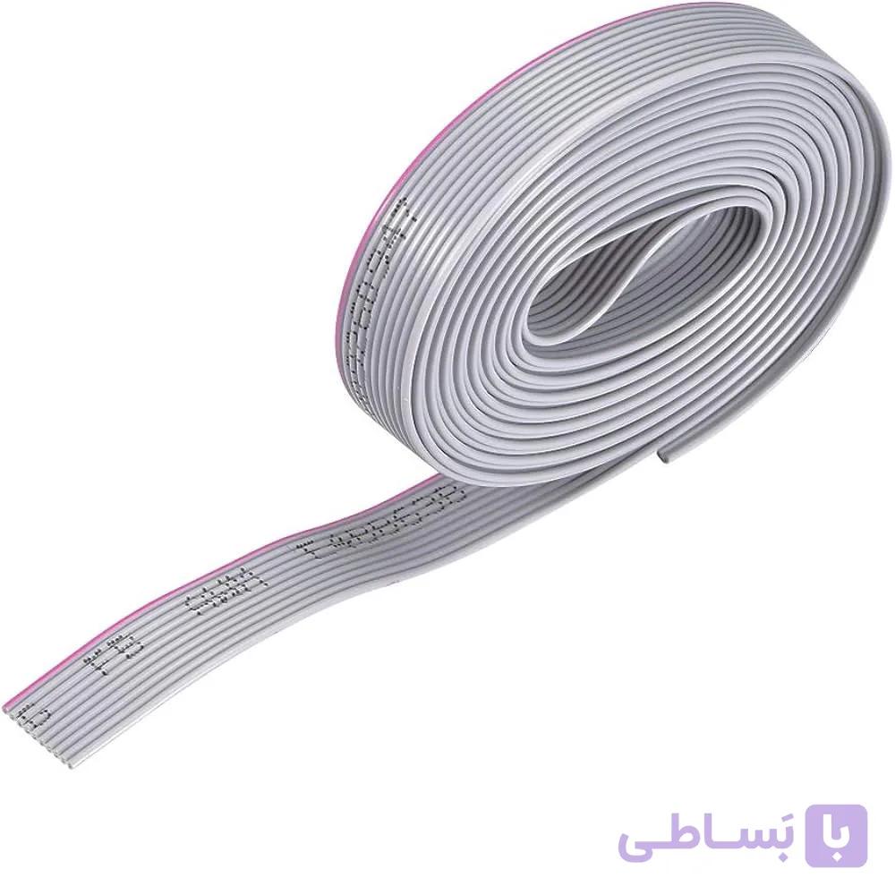 کابل فلت 10 رشته AWM 2651  Flat Ribbon Cables. Lot of 10. 28AWG – VW-1 105c 300V-1.27 / اندازه کابل: ۳۵ متر