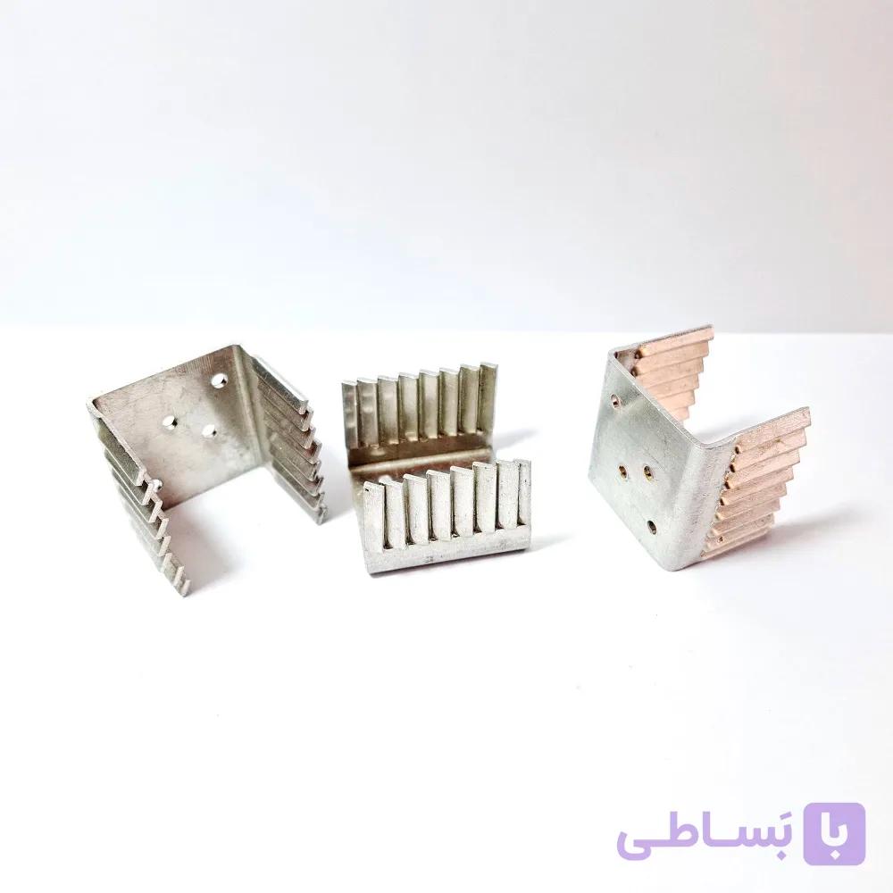 هیت سینک بزرگ طرح U مخصوص  ترانزیستور 2N3055-HS116  (38*38*30 mm)