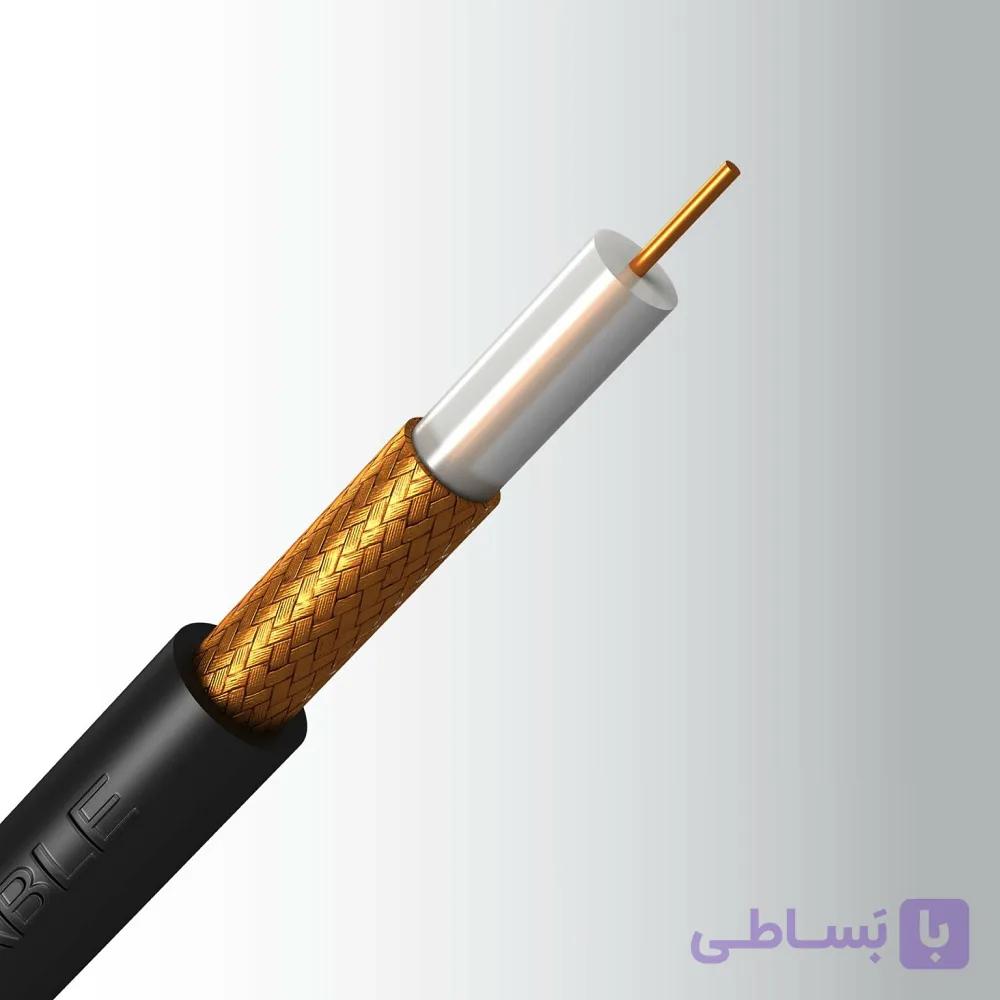 RG-59U COAXIAL CABLE LF – 0.5 M / اندازه کابل: 12 متر