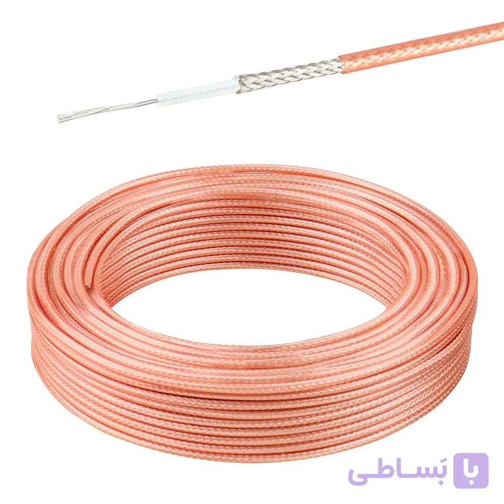RG-316 COAXIAL CABLE – 0.33 M / اندازه کابل: 1 متر