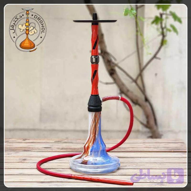 قلیان برند کارمانیا کد 206 قرمز — تصویر 1