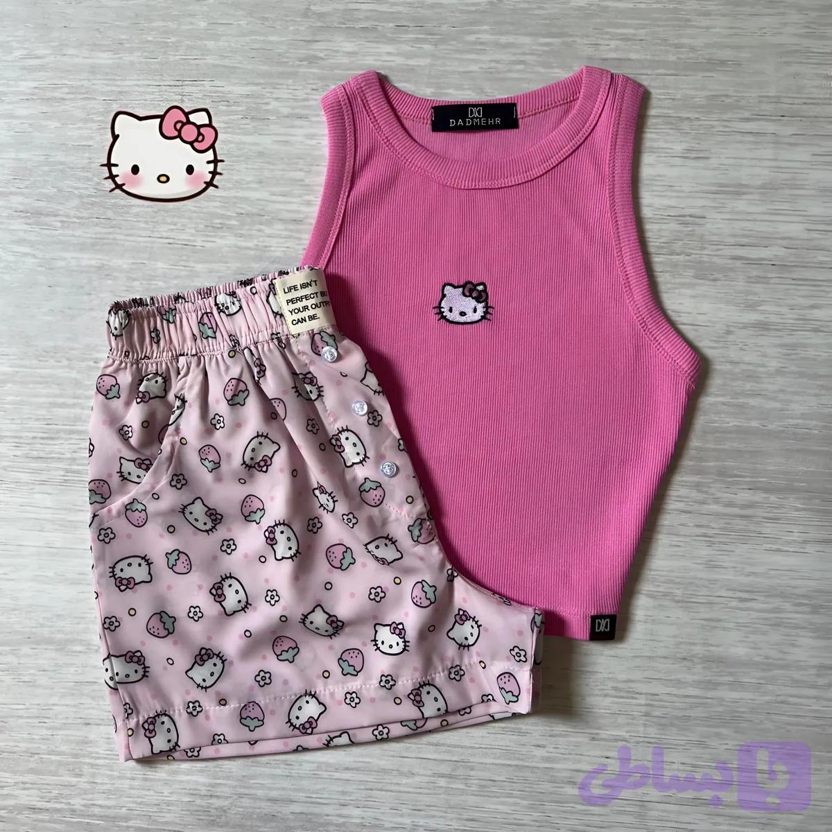 تاپ شورتک کیتی🎀