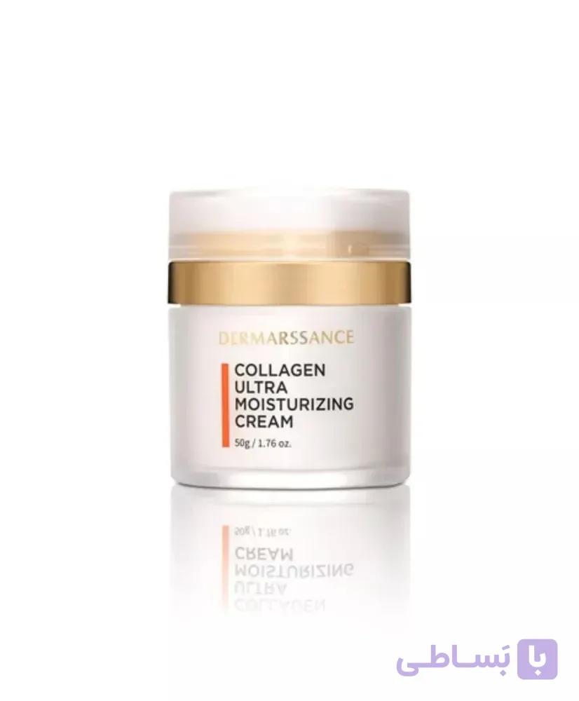 کرم آبرسان کلاژن درمارسانس مدل Collagen Ultra Moisturizing Cream حجم 50 میلی‌لیتر