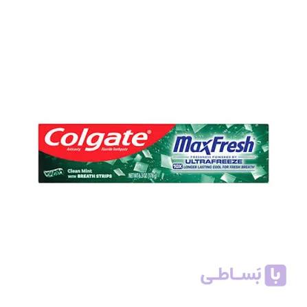 خمیر دندان کلگیت مدل MaxFresh UltraFreeze حجم 100 میلیلیتر