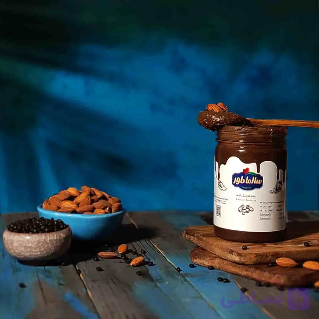 کره بادام درختی شکلاتی — تصویر 1