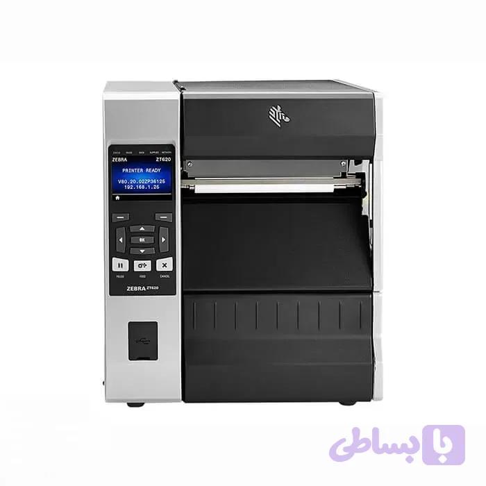 پرینتر صنعتی لیبل Zebra ZT620 | دقت 300 dpi | مناسب صنایع سنگین و تولیدی — تصویر 1