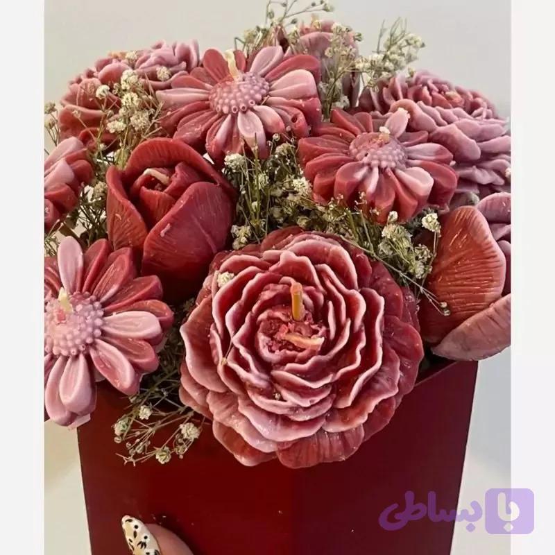 باکس گل زرشکی