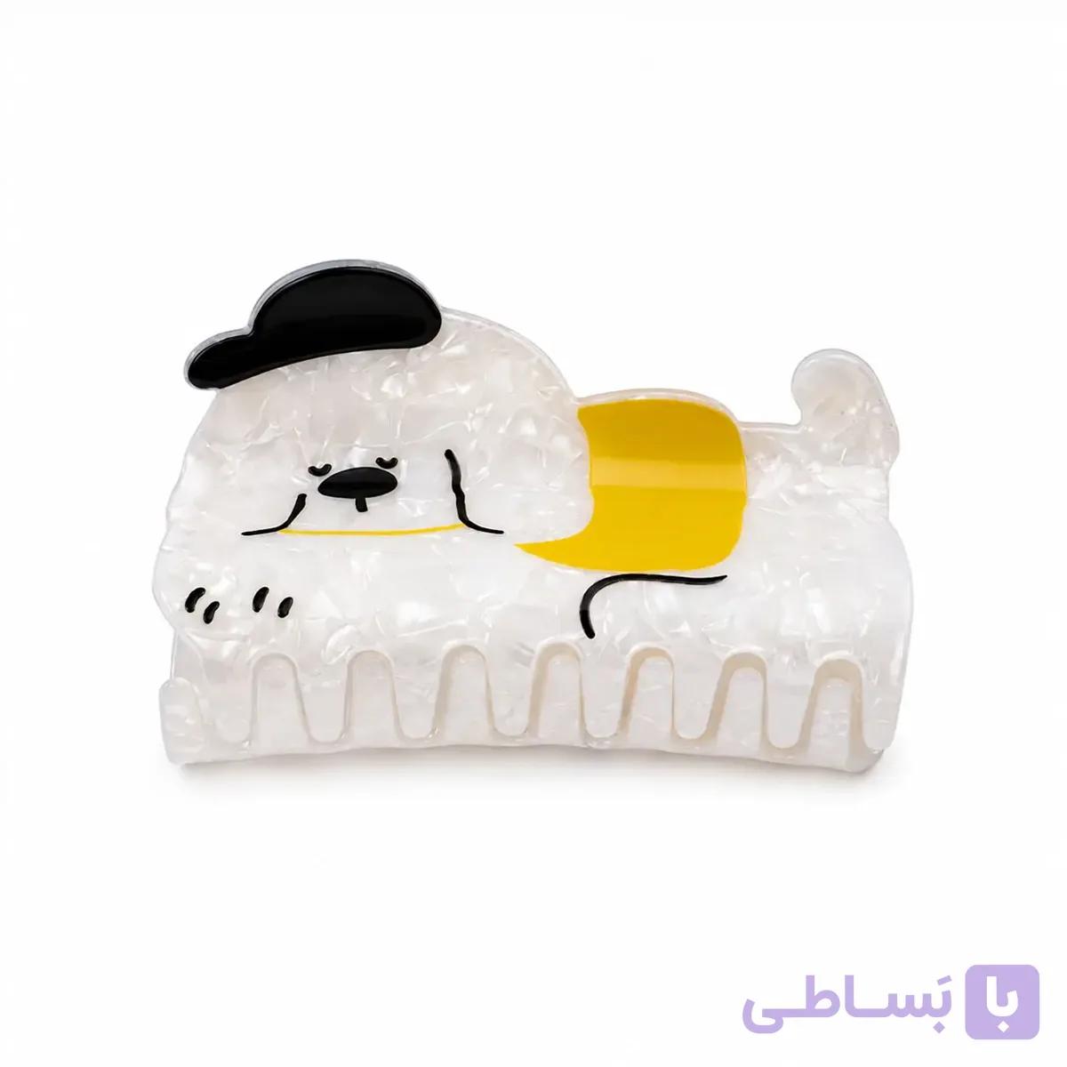کلیپس مو مدل سگ کلاه دار — تصویر 1