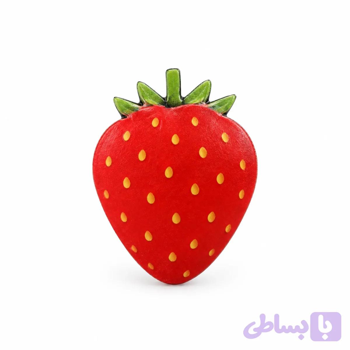 گیره مو ایموجی توت فرنگی