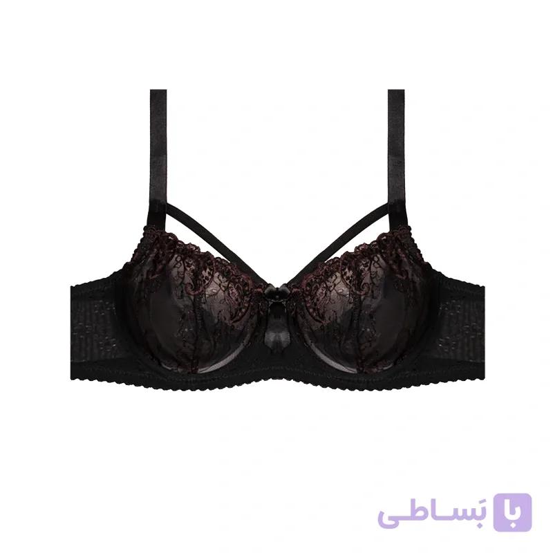 سوتین فنردار تور هارنس دار طرح بته جقه برند شارمین — تصویر 1