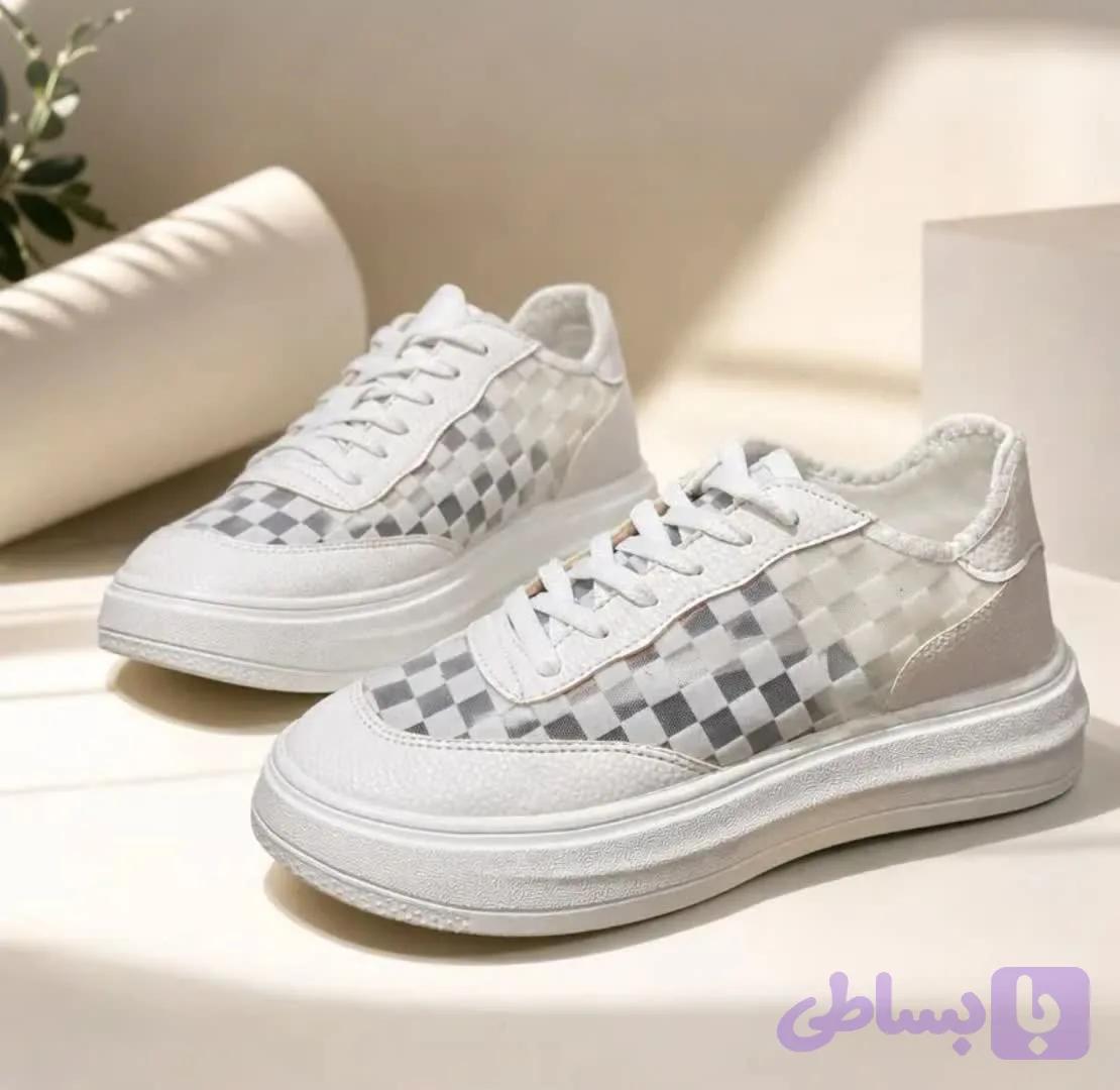 ونس توری زنانه چهارخونه — تصویر 1