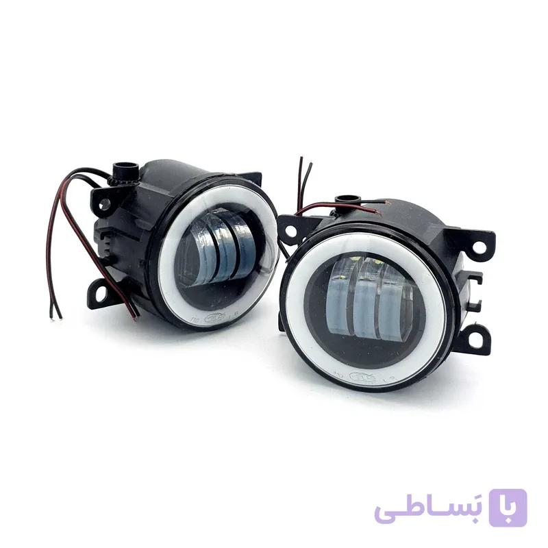 چراغ مه شکن خودرو مدل تایگر مجموعه دو عددی