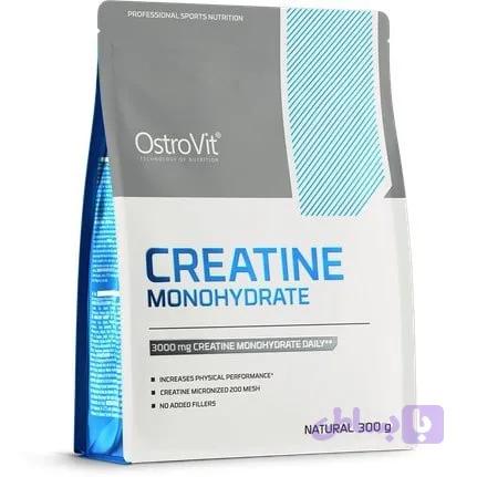 کراتین مونوهیدرات استروویت ۳۰۰ گرم بدون طعم — تصویر 1