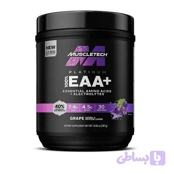 اسید آمینه ایی ای ای (+EAA ) پلاتینیوم ماسل تک 393 گرمی — تصویر 1