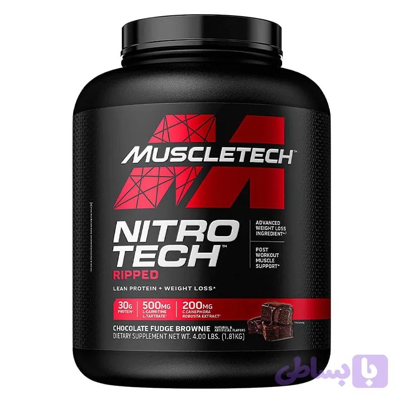 پروتئین وی نیتروتچ ریپد ماسل تک MuscleTech Nitro Tech Ripped۱ — تصویر 1