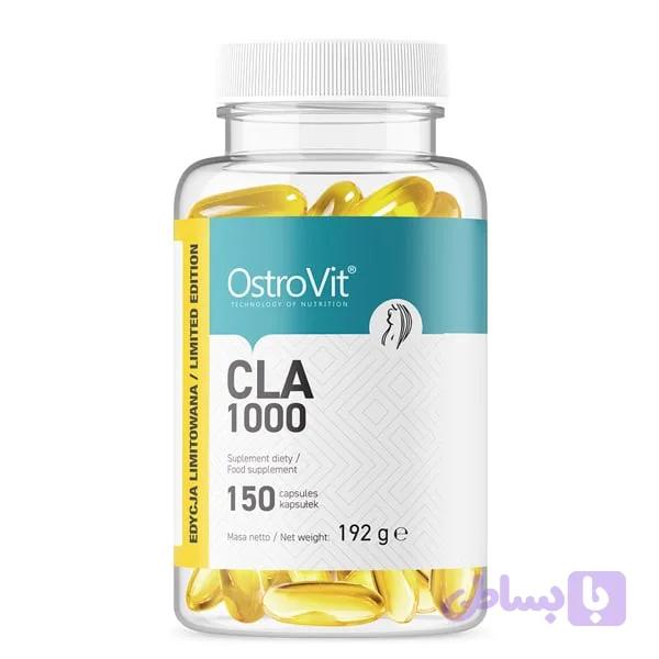 کپسول سی ال ای 1000 استروویت 150 عددی OstroVit CLA 1000 — تصویر 1