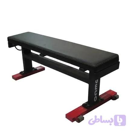 میز پرس سینه مدل کوشش با ساختار مقاوم آهن، پوشش چرم، ابعاد 130x50x50 سانتی‌متر
