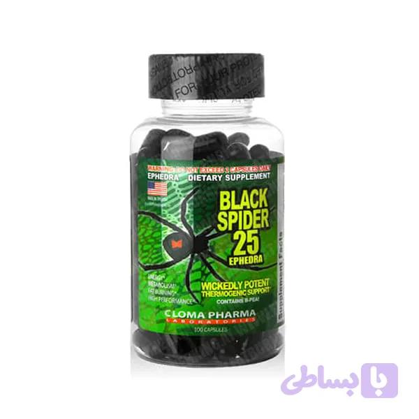 قرص چربیسوز بلک اسپایدر ا Black spider 25