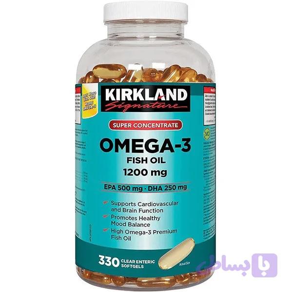 امگا 3 کرکلند 1200mg (330 عددی) Kirkland Omega-3 — تصویر 1
