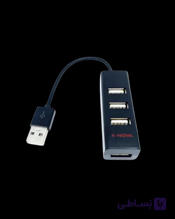 هاب 4 پورت USB2.0 ایکس نوا مدل X-NOVA X1050 — تصویر 1