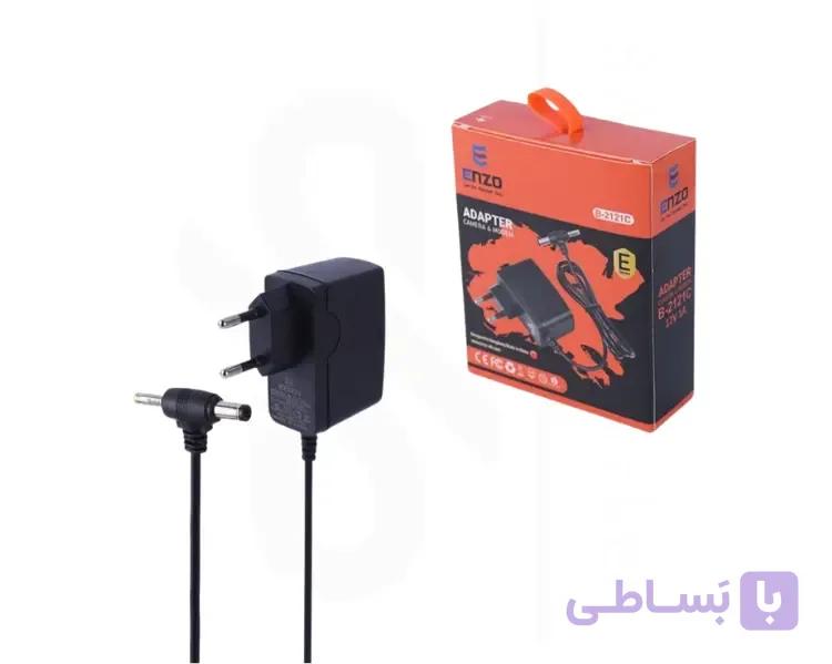 آداپتور 12ولت 1 آمپر برند ENZO مدل B-2121C — تصویر 1