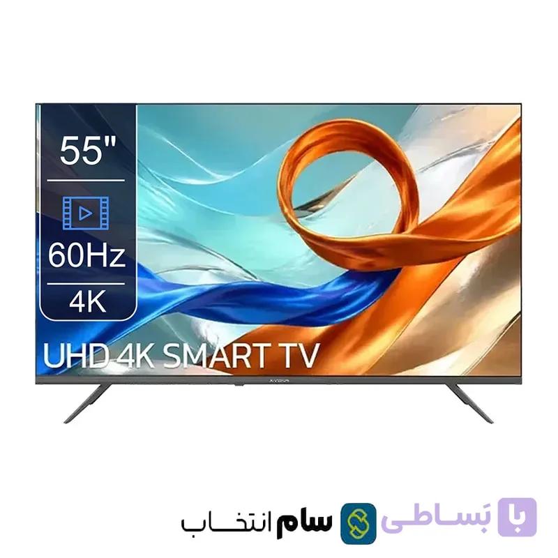 تلویزیون 55 اینچ ایکس ویژن مدل 55XYU720 — تصویر 1