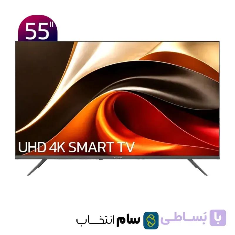 تلویزیون 55 اینچ ایکس ویژن مدل 55XYU740 — تصویر 1