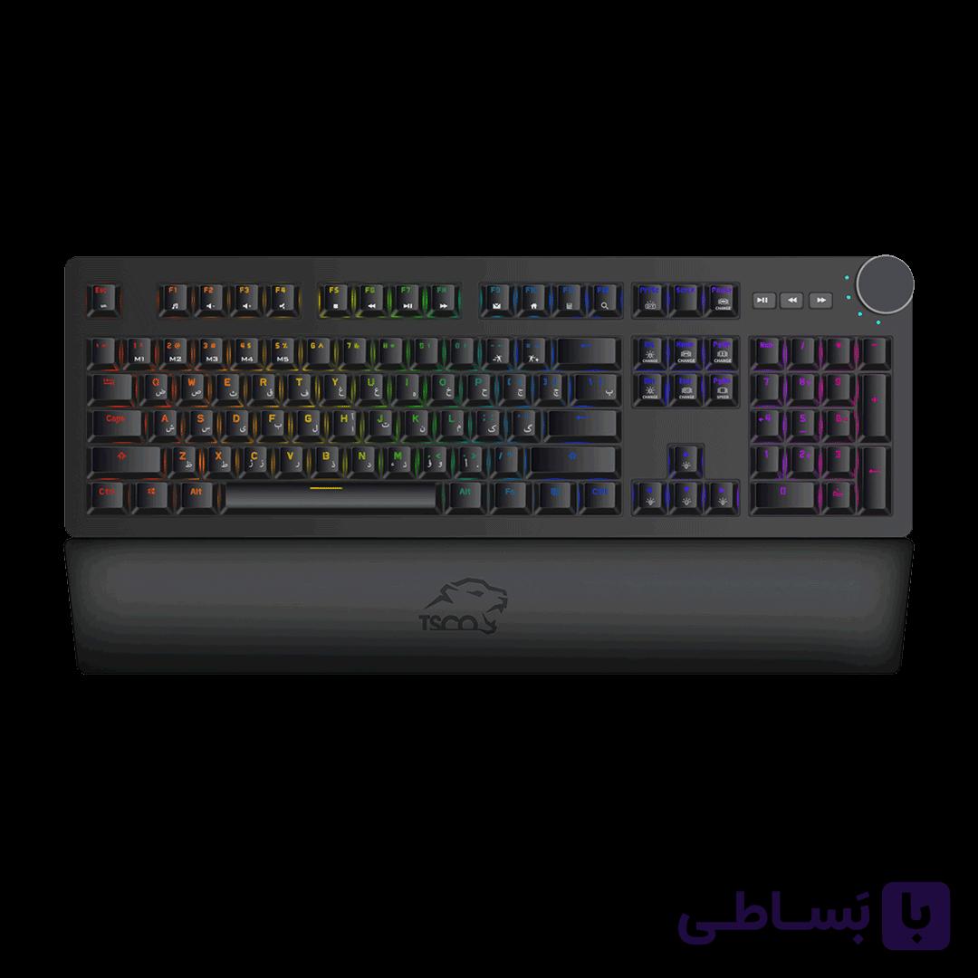 کیبورد گیمینگ تسکو مدل GK 8128