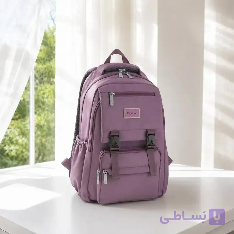 کوله پشتی مدرسه و دانشگاه جنس کجراه خارجی ابعاد 45 در 35 سانتیمتر