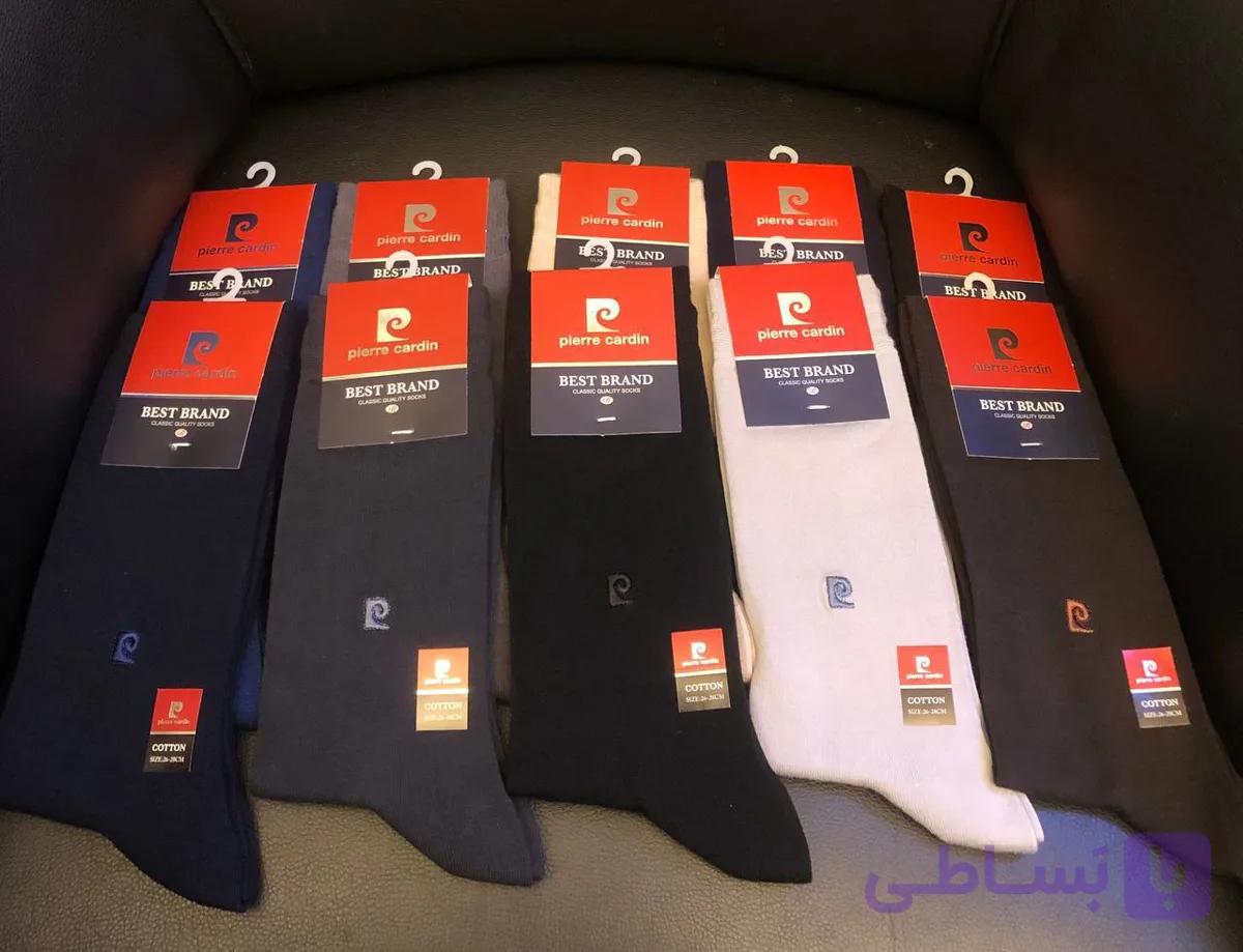 جوراب مردانه pierre cardin