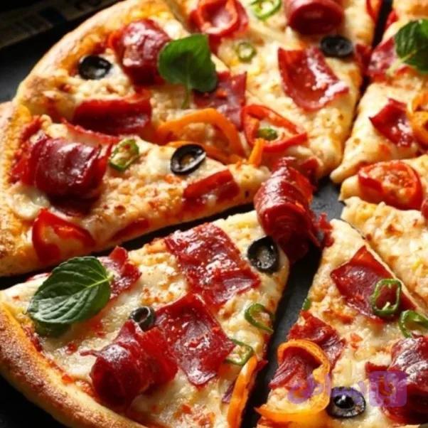 ادویه پیتزا و فست فود یک کیلو