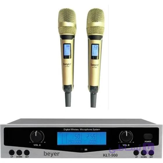 میکروفون بی‌سیم دو دستی BAYER-900KST