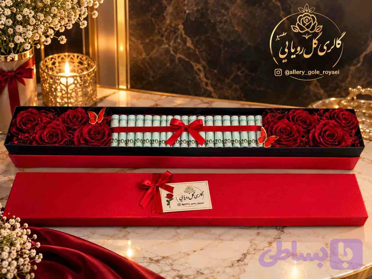 باکس پول و گل در رنگ های دلخواه — تصویر 1