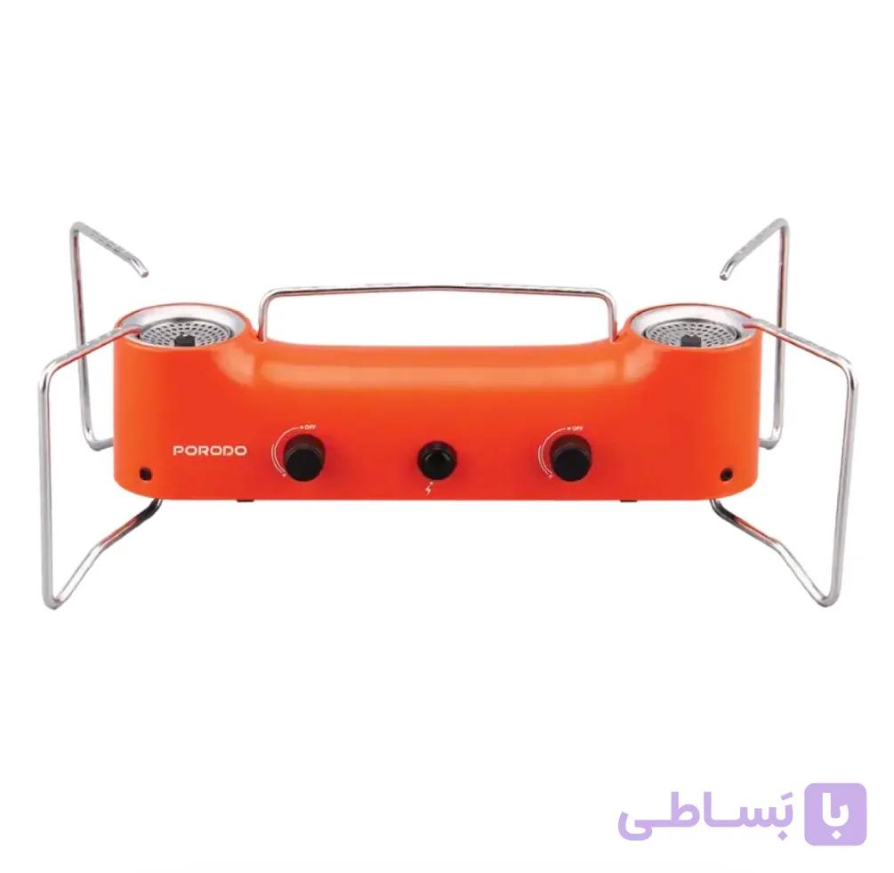 اجاق گاز سفری دو شعله Porodo Lifestyle