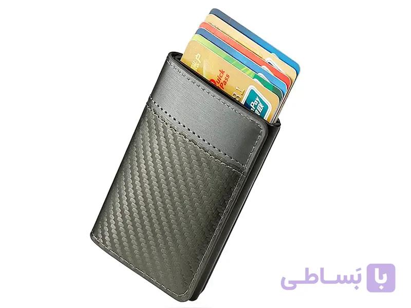 جاکارتی طرح چرم تائومیک میک TAOMICMIC S3066 men’s certificate PU leather multi-card — تصویر 1