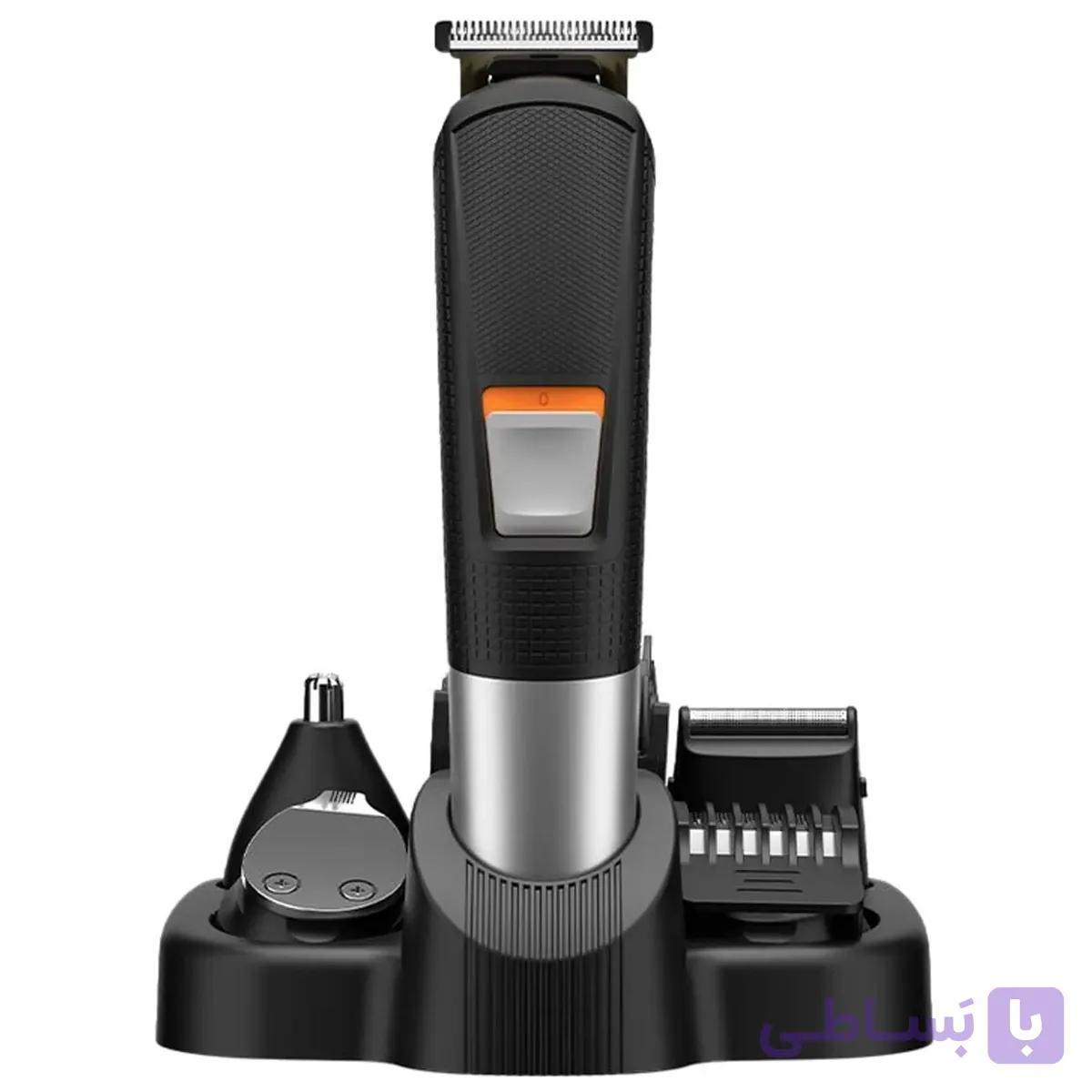 ست ریش تراش و ماشین اصلاح موی بدن شارژی گرین GNMENGMGKTBK — تصویر 1