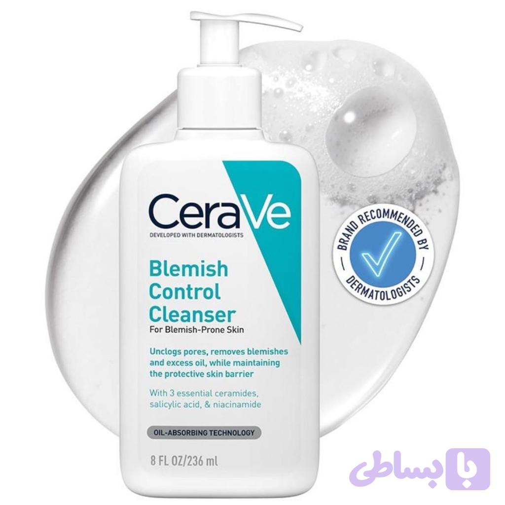 شوینده ضدجوش سراوی CeraVe Blemish Control Cleanser 236ml — تصویر 1