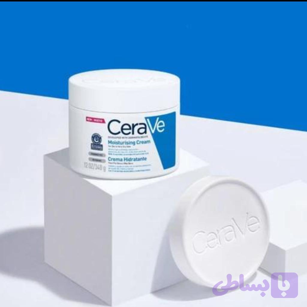 کرم مرطوب‌کننده کاسه‌ای سراوی CeraVe Moisturizing Cream — تصویر 1
