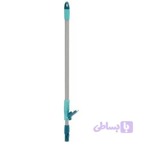 دسته تلسکوپی آلومینیومی لایف‌هایت مدل Click System با قابلیت تنظیم طول 130 تا 400 سانتی‌متر کد 41523 | Leifheit