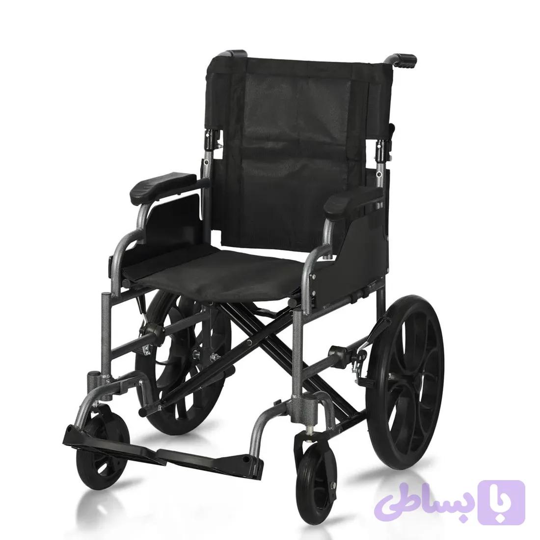 ویلچر آلومینیوم تاشو مسافرتی مدل 863Al-16 — تصویر 1