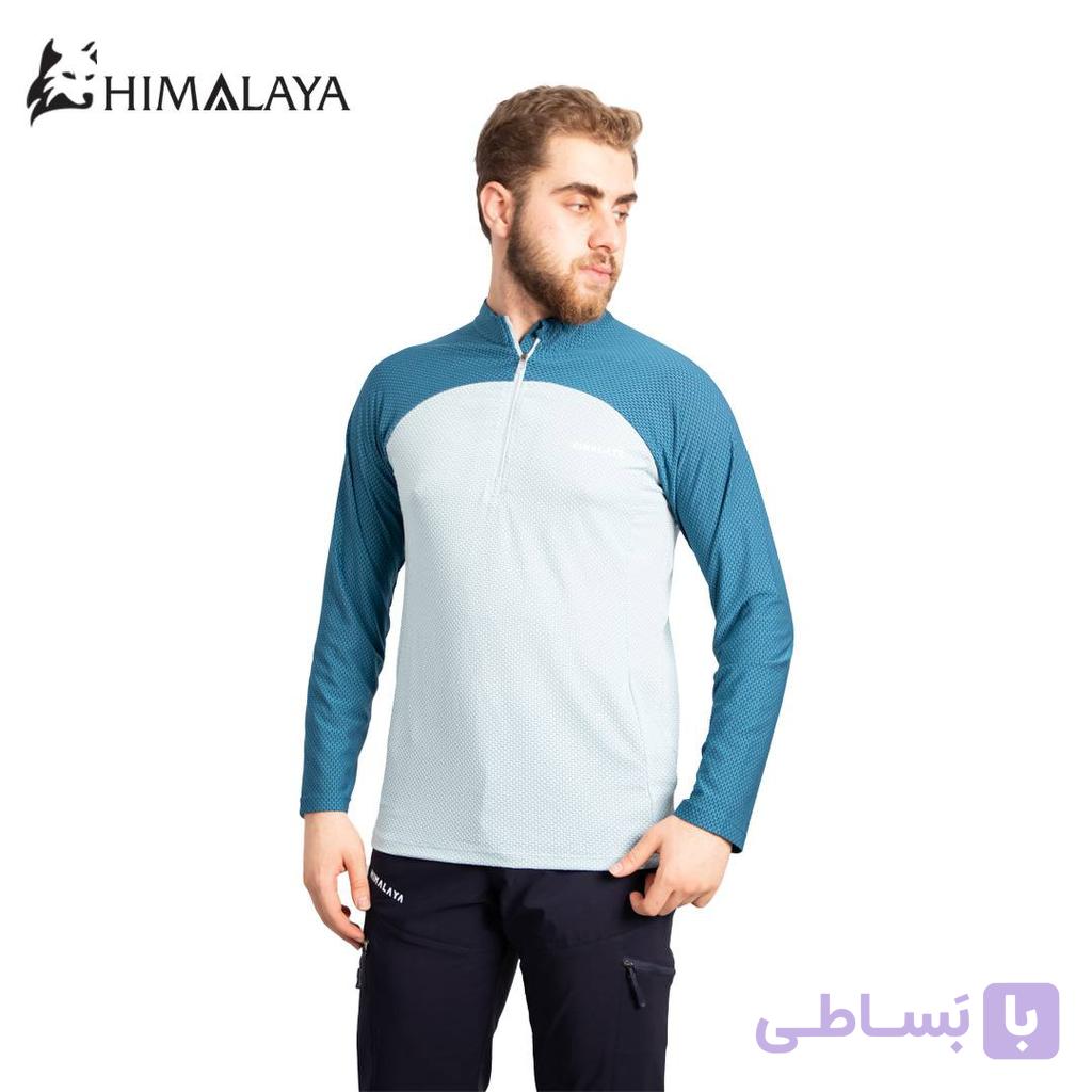 بلوز نیم زیپ مردانه cm169-B هیمالیا — تصویر 1